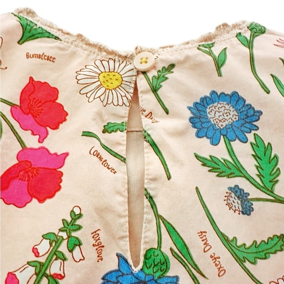 Mini Boden | Wallflower Ruffle Blouse (2-3 yrs)🌷🪻🐝 - Picture 3 of 5